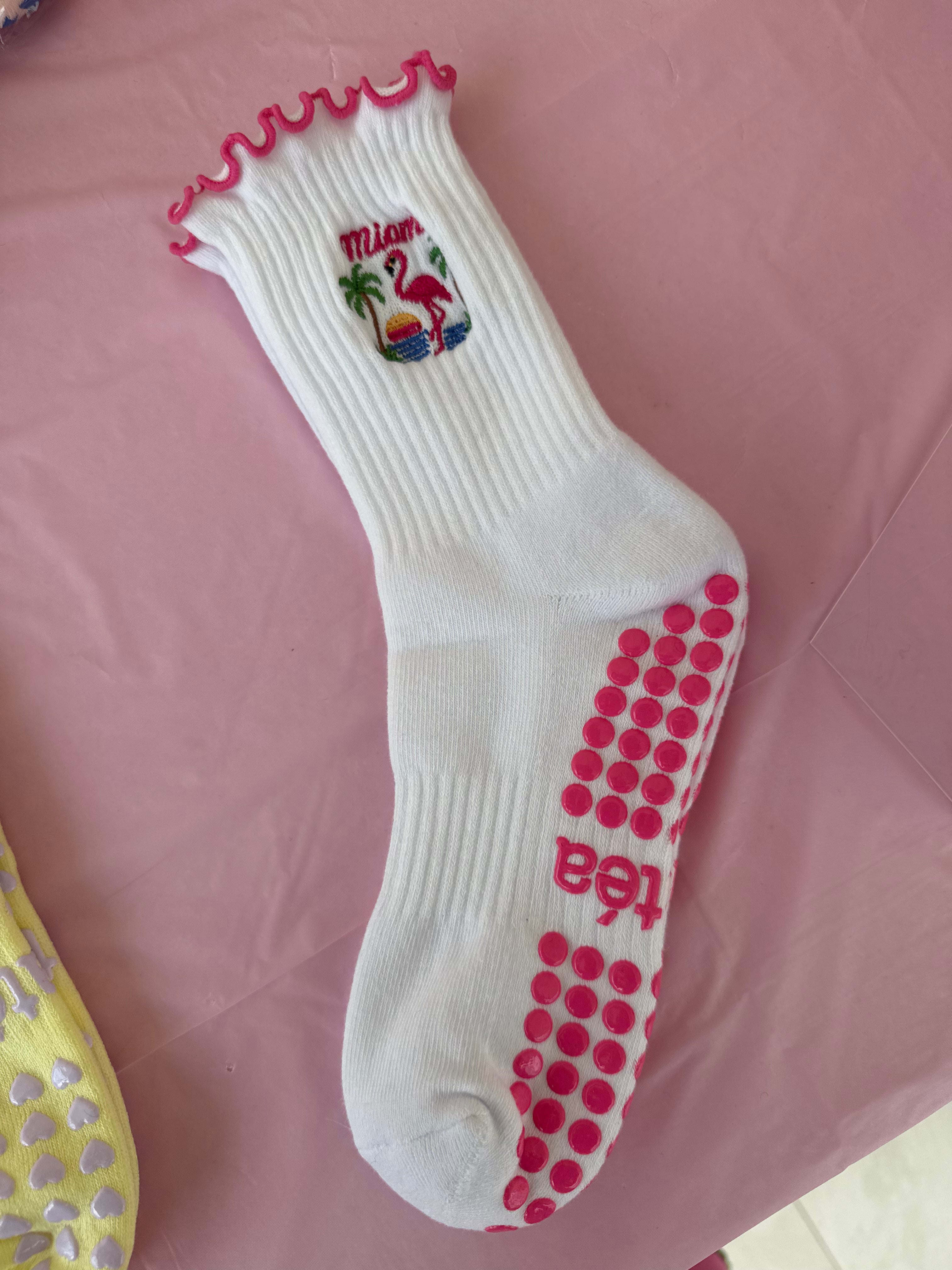 Miami Luxury Grip socks
