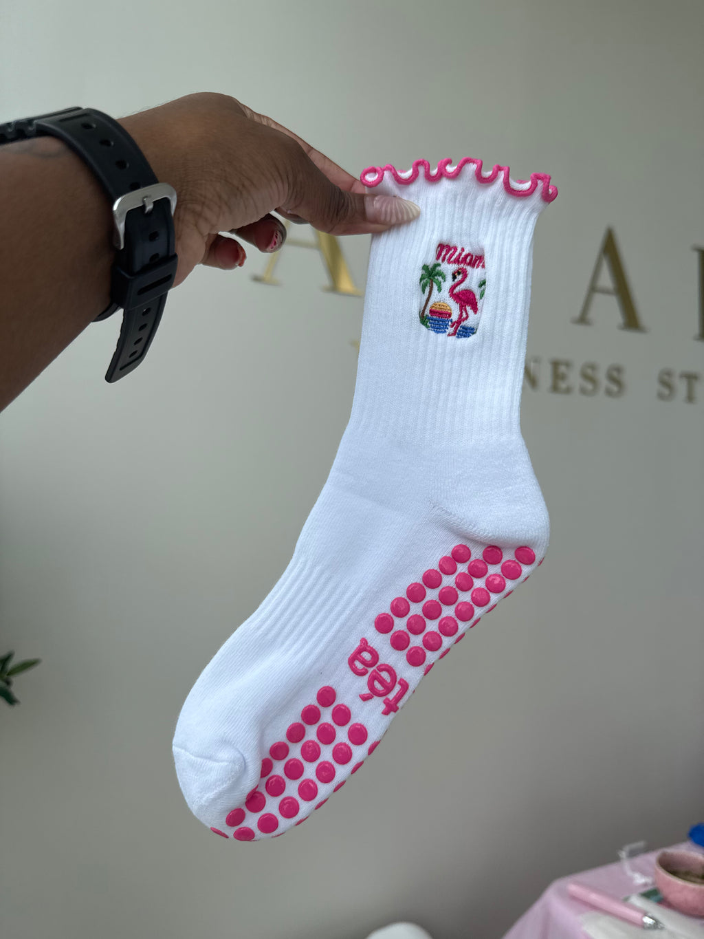 Miami Luxury Grip socks