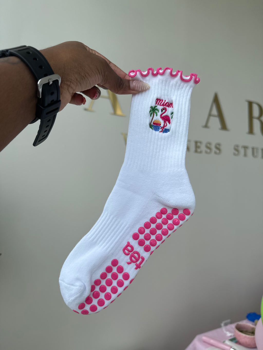 Miami Luxury Grip socks
