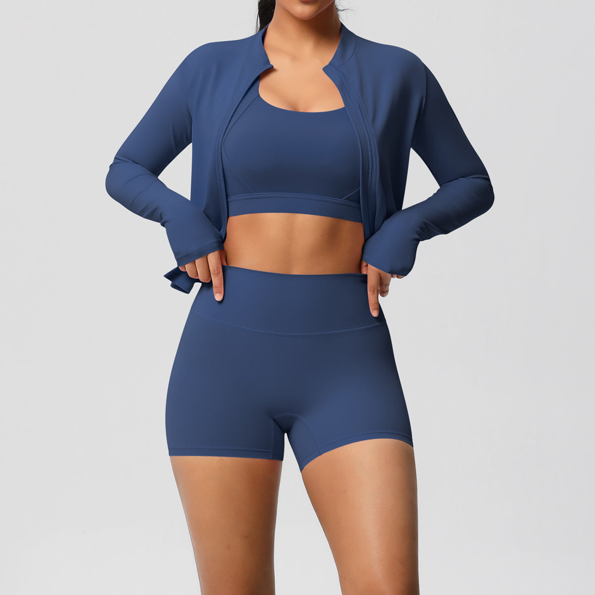 Pilates Yoga Wear Three Piece Set for Women