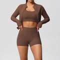 Pilates Yoga Wear Three Piece Set for Women