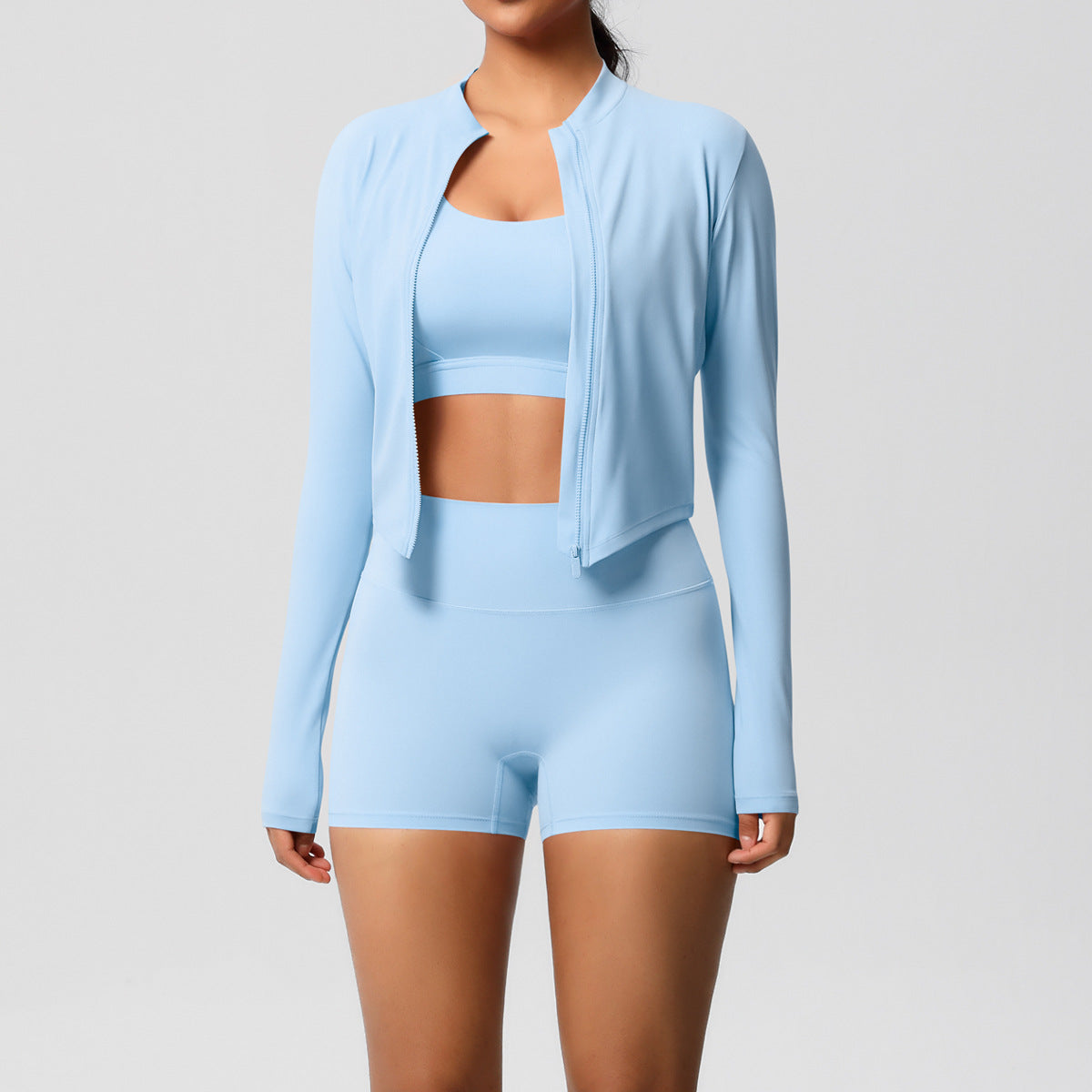 Pilates Yoga Wear Three Piece Set for Women