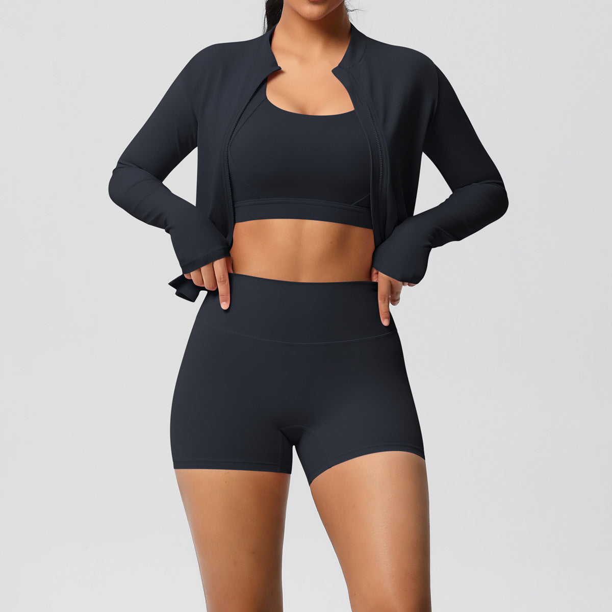 Pilates Yoga Wear Three Piece Set for Women